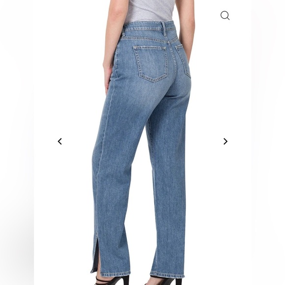 Zenana side slit jeans size 30 - Picture 2 of 11